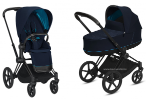 Cybex Priam III 2 в 1 Nautical Blue bērnu rati